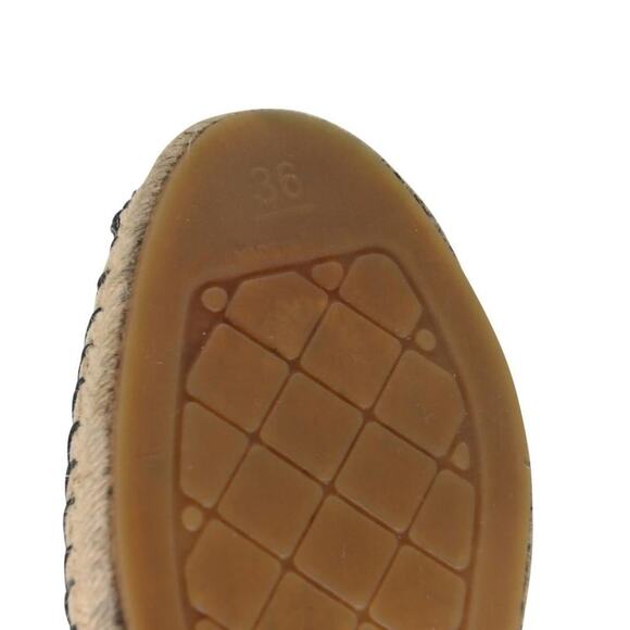 Chanel Espadrille 36 Monogram Canvas Diamond Quilted Cc Flats CC-0321N-0076 - Picture 11 of 11
